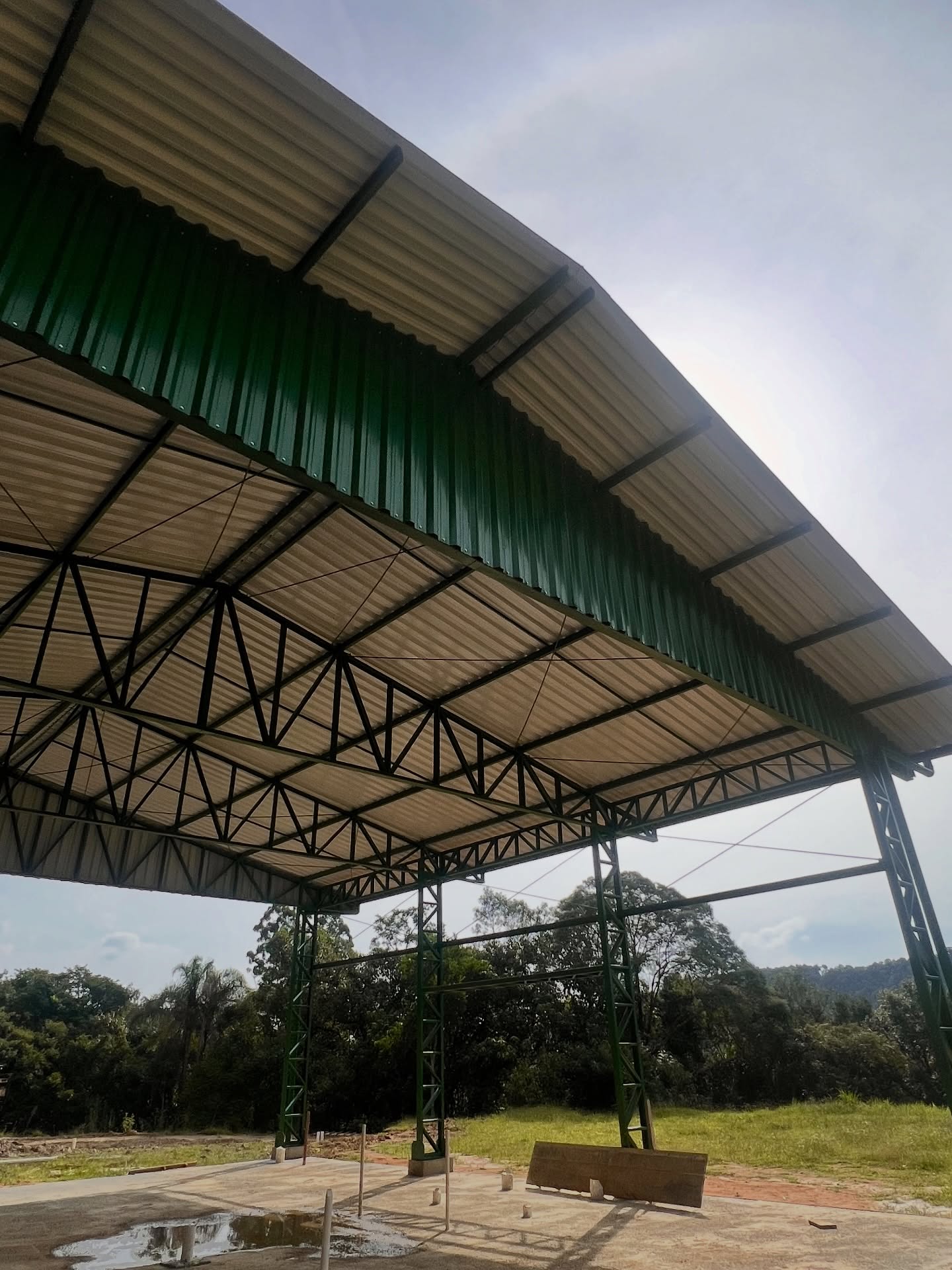 Estrutura de sustentação industrial